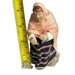 Hestia Nativity Mary Figure Vintage 1993 Companions Collection Handmade